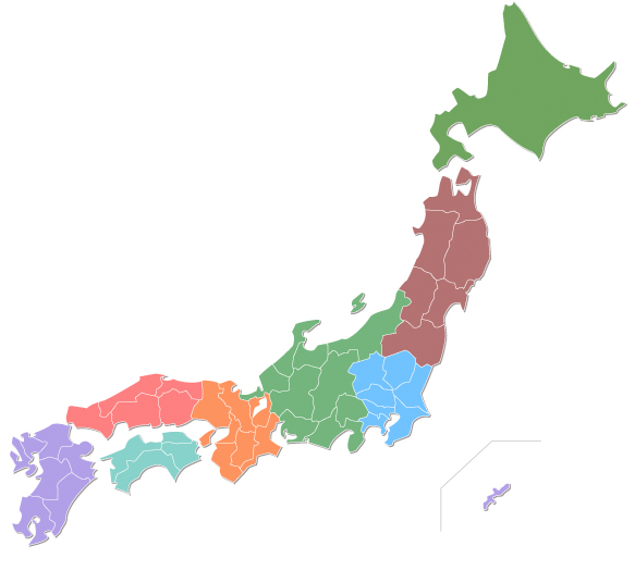 日本地図